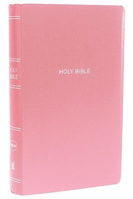 NKJV, Gift and Award Bible, Leather-Look, Pink, Red Letter, Comfort Print 1