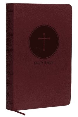 NKJV, Deluxe Gift Bible, Leathersoft, Burgundy, Red Letter, Comfort Print 1