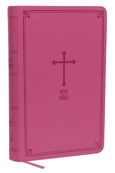 Thomas Nelson - NKJV, Deluxe Gift Bible, Leathersoft, Pink, Red Letter, Comfort Print, Inbunden