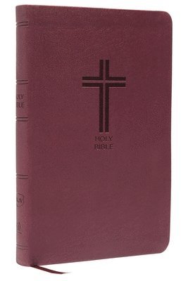bokomslag NKJV, Value Thinline Bible, Burgundy Leathersoft, Red Letter, Comfort Print
