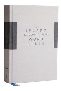 bokomslag Niv, Lucado Encouraging Word Bible, Gray, Cloth Over Board, Comfort Print: Holy Bible, New International Version