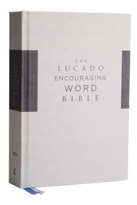 Thomas Nelson, Max Lucado - Niv, Lucado Encouraging Word Bible, Gray, Cloth Over Board, Comfort Print: Holy Bible, New International Version, Inbunden