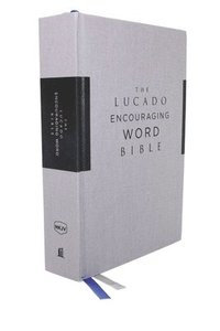 bokomslag NKJV, Lucado Encouraging Word Bible, Cloth over Board, Gray, Comfort Print