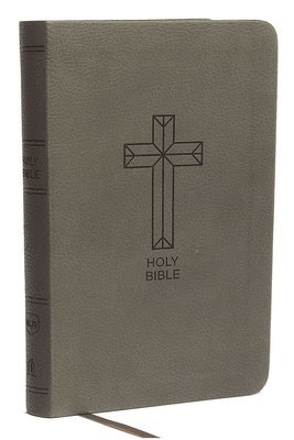 NKJV, Thinline Bible, Compact, Leathersoft, Black, Red Letter, Comfort Print 1