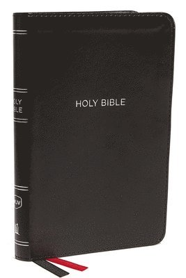 NKJV, Thinline Bible, Compact, Leathersoft, Black, Red Letter, Comfort Print 1