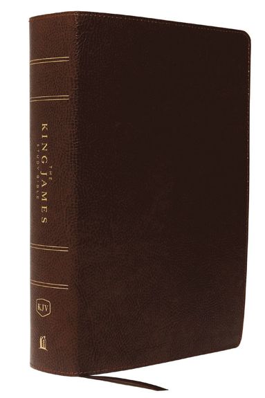 bokomslag KJV, The King James Study Bible, Bonded Leather, Brown, Red Letter, Full-Color Edition