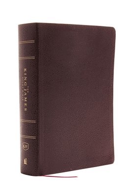 KJV, The King James Study Bible, Bonded Leather, Burgundy, Red Letter, Full-Color Edition 1