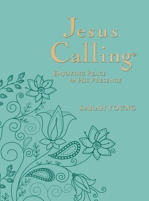 Young, S: Jesus Calling, Large Text Teal Leathersoft, with F