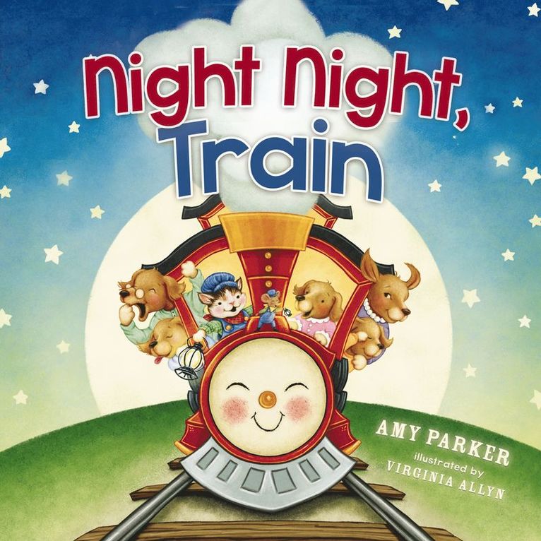 Amy Parker - Night Night, Train, Kartonnage