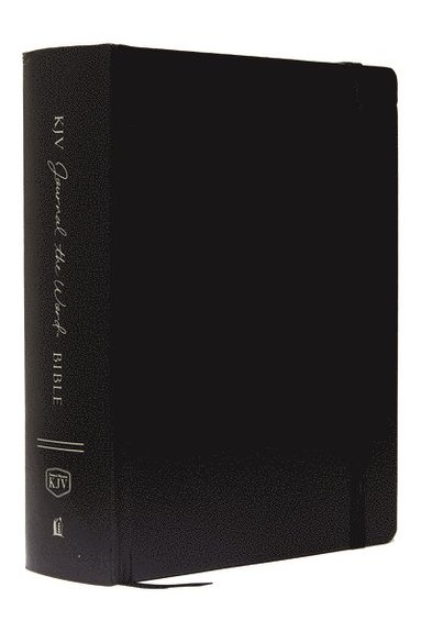 bokomslag KJV Large Print Bible, Journal the Word, Reflect, Journal or Create Art Next to Your Favorite Verses (Black Hardcover, Red Letter, Comfort Print: King James Version, Holy Bible)