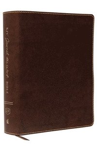 bokomslag KJV Large Print Bible, Journal the Word, Reflect, Journal or Create Art Next to Your Favorite Verses (Brown Bonded Leather, Red Letter, Comfort Print: King James Version)