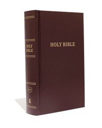 bokomslag KJV, Pew Bible, Large Print, Hardcover, Burgundy, Red Letter, Comfort Print