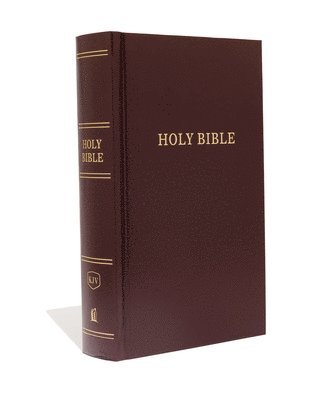 KJV, Pew Bible, Large Print, Hardcover, Burgundy, Red Letter, Comfort Print 1