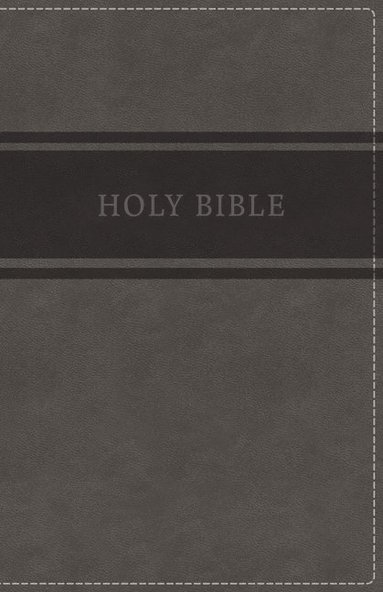 bokomslag KJV Holy Bible: Deluxe Gift, Gray Leathersoft, Red Letter, Comfort Print: King James Version