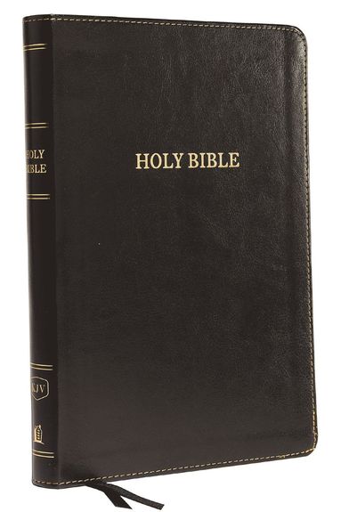 bokomslag KJV Holy Bible: Large Print Thinline, Black Leathersoft, Red Letter, Comfort Print: King James Version