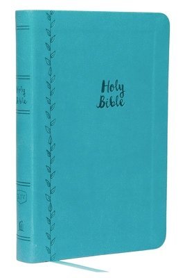 bokomslag KJV Holy Bible: Value Large Print Thinline, Teal Leathersoft, Red Letter, Comfort Print: King James Version