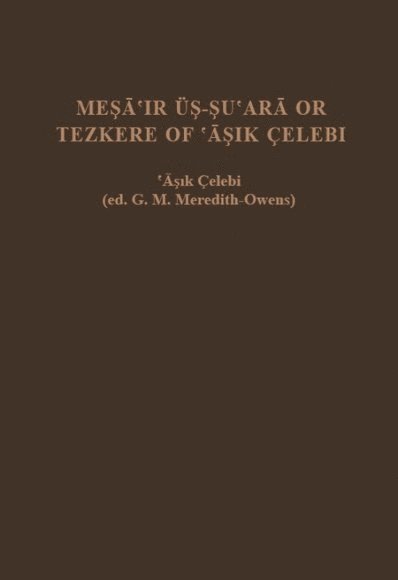 Mesair us-suara (or Tezkere Asik Celebi) 1