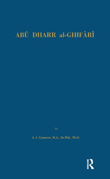 A. J. Cameron - Abu Dharr Al-Ghifari, Inbunden