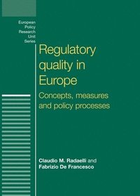 bokomslag Regulatory Quality in Europe