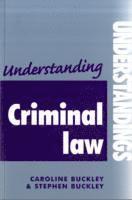 bokomslag Understanding Criminal Law