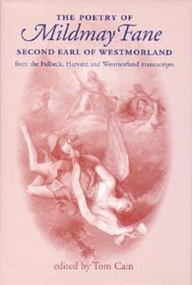bokomslag The Poetry of Mildmay Fane, Second Earl of Westmorland