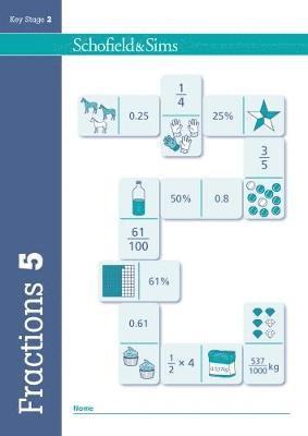 Hilary Schofield & Sims, Koll, Mills - Fractions, Decimals and Percentages Book 5 (Year 5, Ages 9-10), Häftad