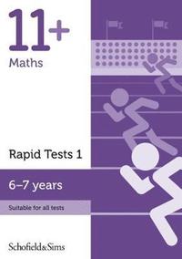 bokomslag 11+ Maths Rapid Tests Book 1: Year 2, Ages 6-7