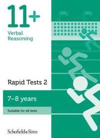 bokomslag 11+ Verbal Reasoning Rapid Tests Book 2: Year 3, Ages 7-8