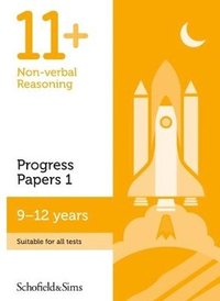 bokomslag 11+ Non-verbal Reasoning Progress Papers Book 1: KS2, Ages 9-12