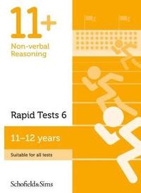 bokomslag 11+ Non-verbal Reasoning Rapid Tests Book 6: Year 6-7, Ages 11-12