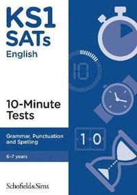 bokomslag KS1 SATs Grammar, Punctuation and Spelling 10-Minute Tests
