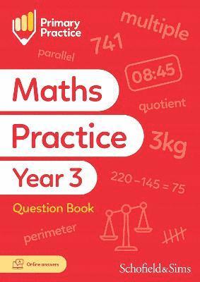 bokomslag Primary Practice Maths Year 3 Question Book, Ages 7-8