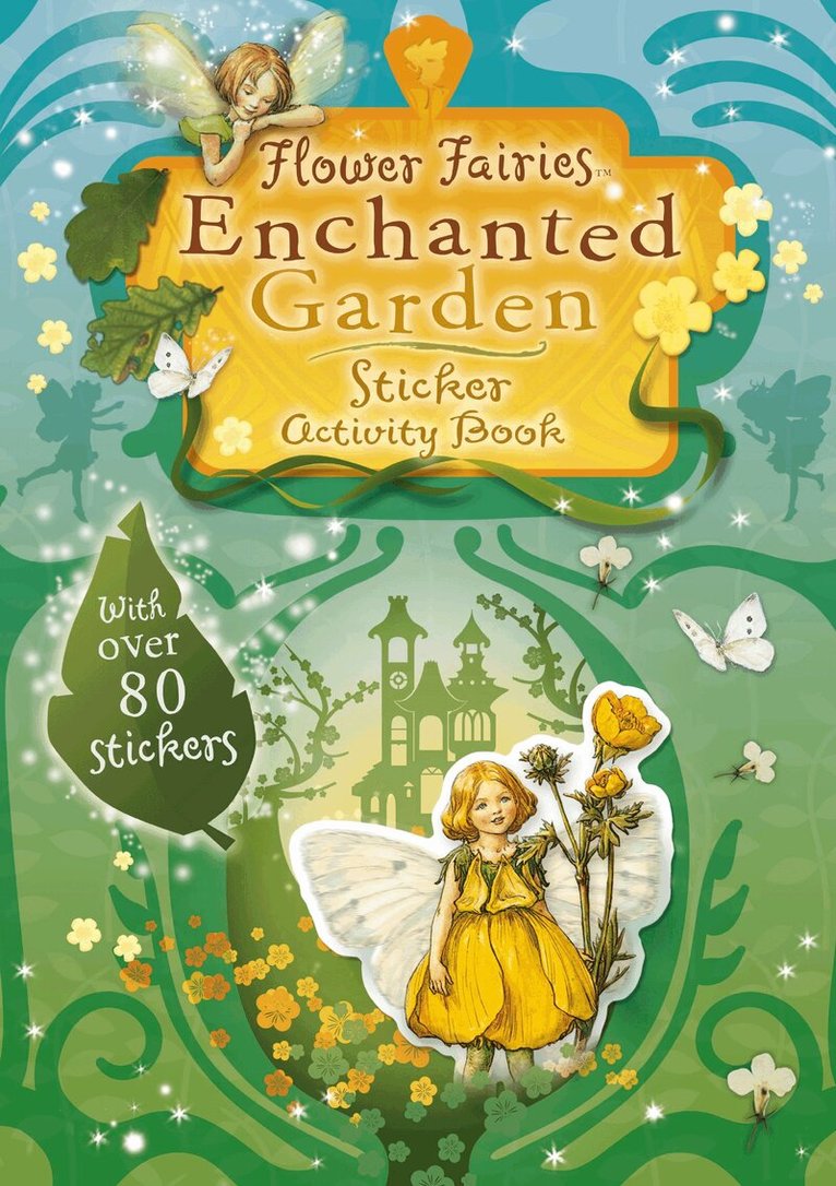 Cicely Mary Barker - Flower Fairies Enchanted Garden Sticker Activity Book, Häftad