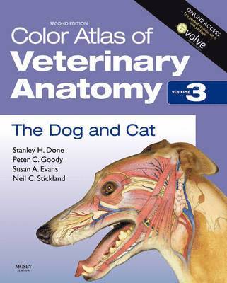 bokomslag Color Atlas of Veterinary Anatomy, Volume 3, The Dog and Cat