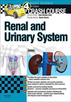 bokomslag Crash Course Renal and Urinary System
