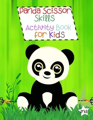 bokomslag Panda Scissor Skills Activity Book for Kids
