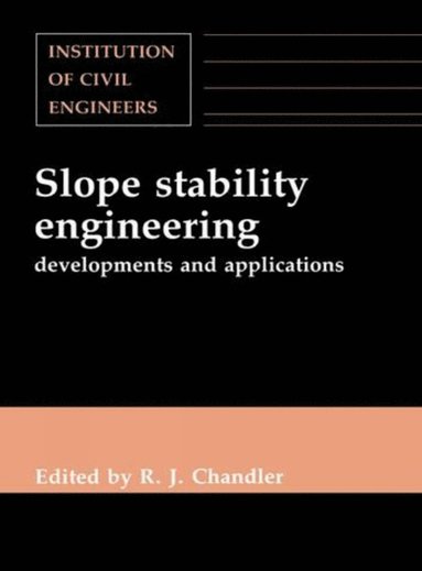 bokomslag Slope Stability Engineering