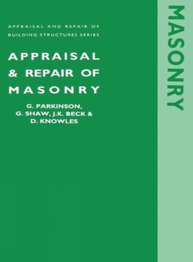 bokomslag Appraisal and Repair of Masonry