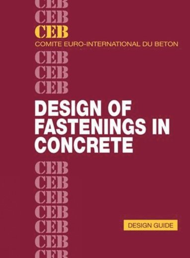 bokomslag Design of Fastenings in Concrete