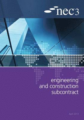 NEC3 Engineering and Construction Subcontract (ECSS) 1