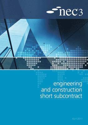 NEC3 Engineering and Construction Short Subcontract (ECSS) 1