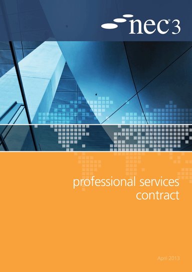 NEC - NEC3 Professional Services Contract (PSC), Häftad