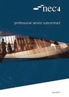 bokomslag NEC4: Professional Service Subcontract