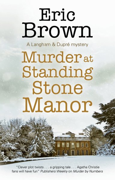 Eric Brown - Murder at Standing Stone Manor, Inbunden