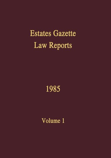 J Muir Watt - EGLR 1985, Häftad