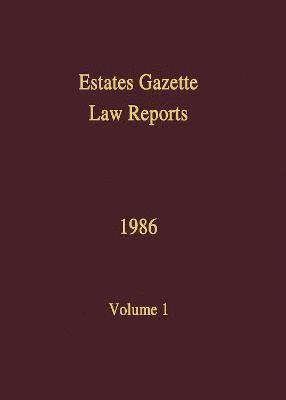 J Muir Watt - EGLR 1986, Häftad