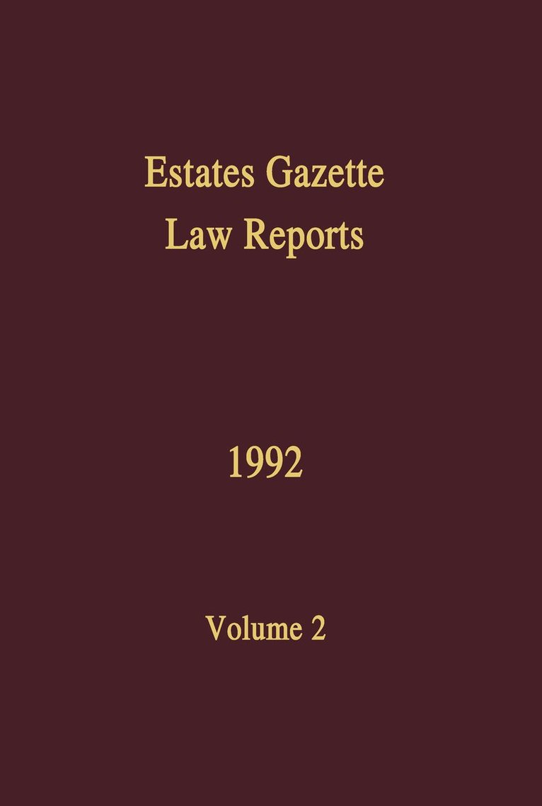 EGLR 1992 1