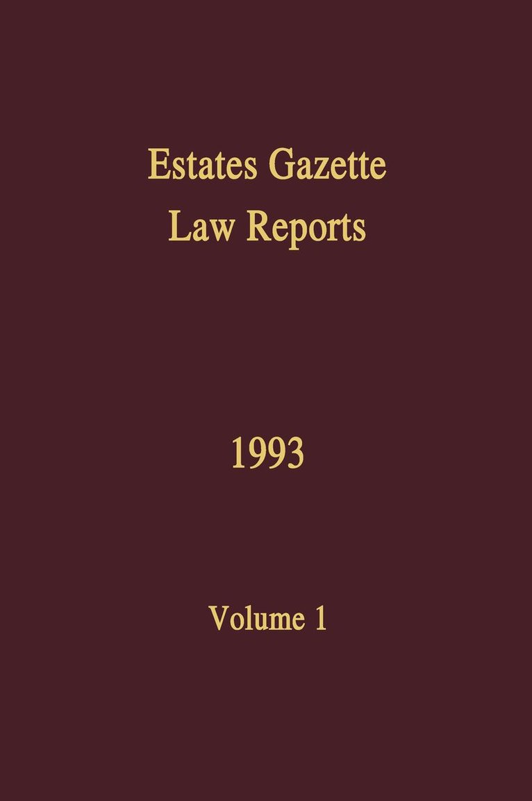 EGLR 1993 1