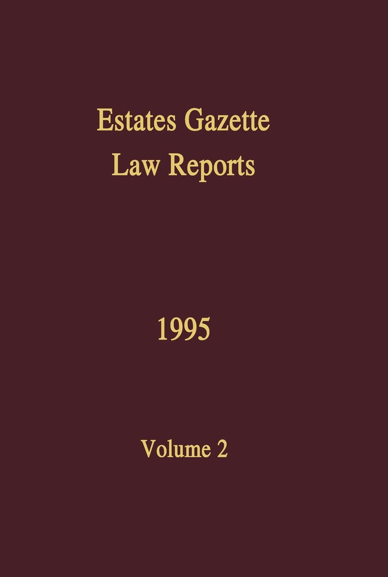 EGLR 1995 1