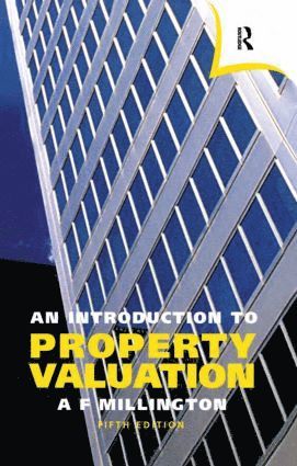 Alan Millington - Introduction to Property Valuation, Häftad